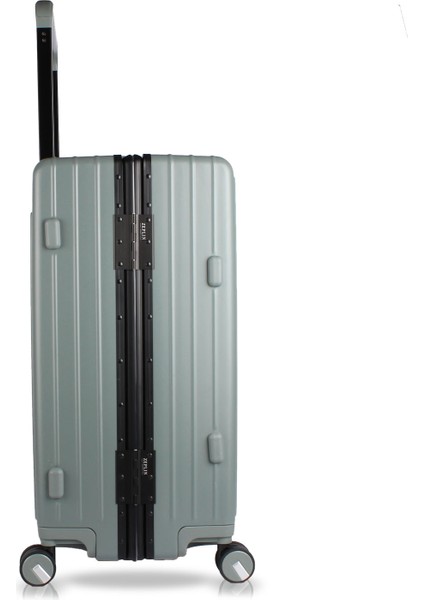 Luna Pc Policarbon 2'li Valiz Seti (Kabin ve Orta) Kuvars Gri