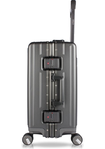 Luna Pc Policarbon Kabin Boy Valiz Antrasit