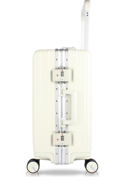 Luna Pc Policarbon Kabin Boy Valiz Krem indirimleri