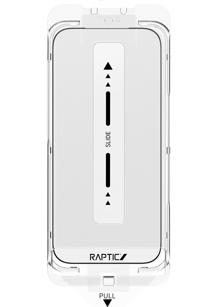 iPhone 17 Pro Max Uyumlu Raptic Air Glass 2.5d Ekran Koruyucu 2 Adet Uygulama Aparatlı Şeffaf