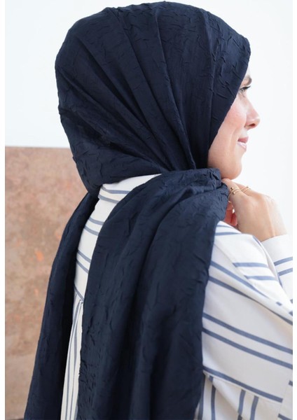 Safir Mavi Bambu Kreş Şal