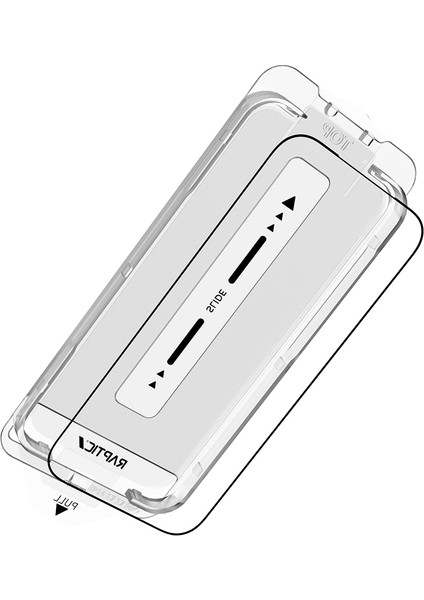 iPhone 17 Air Uyumlu Raptic Air Glass 2.5d Ekran Koruyucu 2 Adet + Kolay Uygulama Aparatlı Şeffaf indirimleri