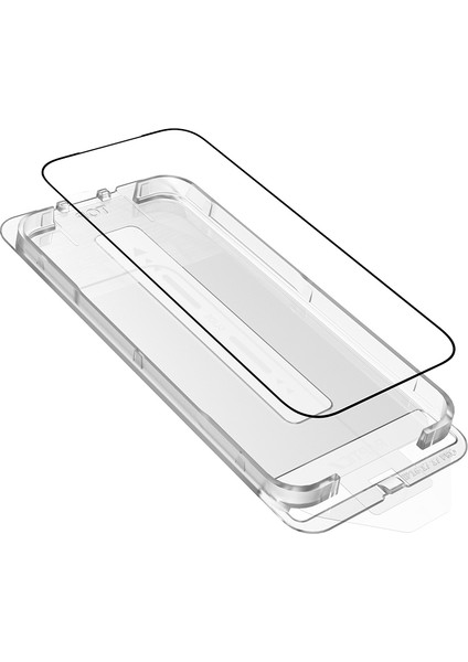 iPhone 17 Air Uyumlu Raptic Air Glass 2.5d Ekran Koruyucu 2 Adet + Kolay Uygulama Aparatlı Şeffaf