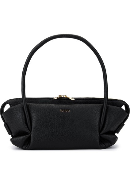 Kadın Suni Deri Siyah Floter Kol Çantası 1178 4009 Bn Cnt SK25-26 Sıyah Fltr