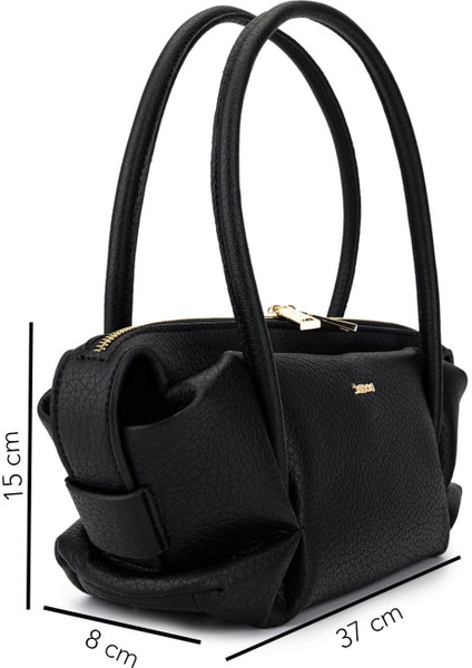 Kadın Suni Deri Siyah Floter Kol Çantası 1178 4009 Bn Cnt SK25-26 Sıyah Fltr fiyatları
