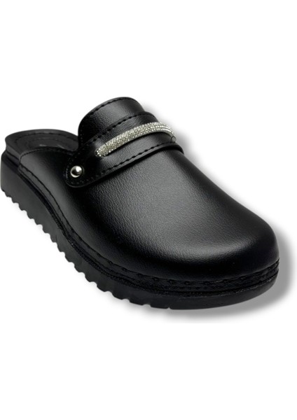 3103-26 Deri Ultra Soft Anatomik Sabo Kadın Terlik