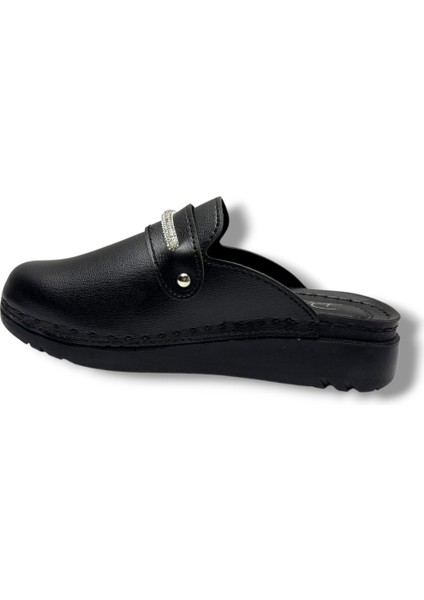 3103-26 Deri Ultra Soft Anatomik Sabo Kadın Terlik modelleri