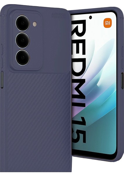 Xiaomi Redmi 15 4g Auto Focus Karbon Kapak - LACIVERT-(5796) - FEİ9259-7487 fiyatları