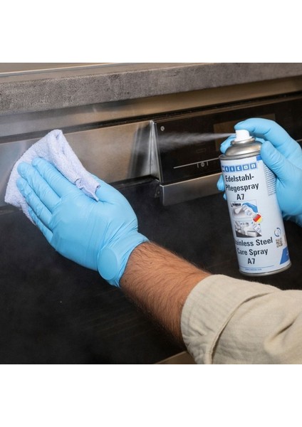 Paslanmaz Çelik Bakım Spreyi A7, Nsf Onaylı Gıda Sektörü