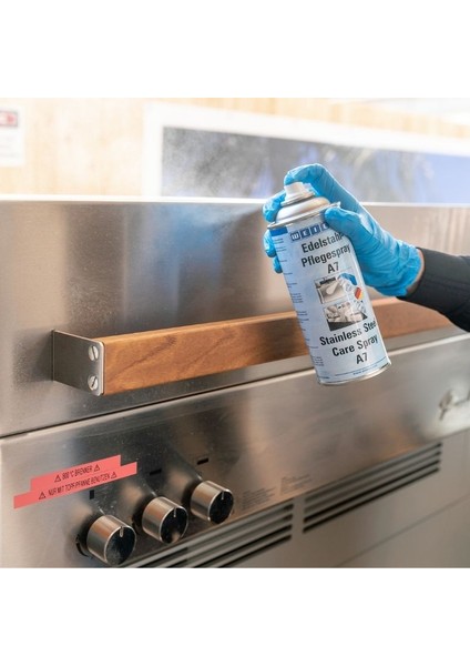Paslanmaz Çelik Bakım Spreyi A7, Nsf Onaylı Gıda Sektörü