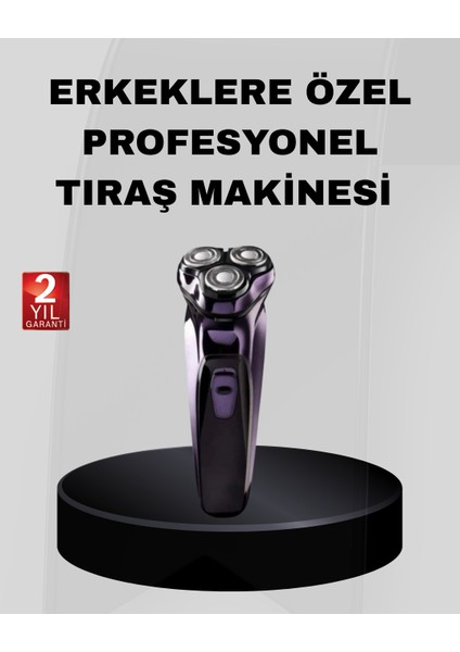 Profesyonel Şarjlı Tıraş Makinesi Ayarlanabilir Başlıklı Kablosuz - FEİ9992-3721
