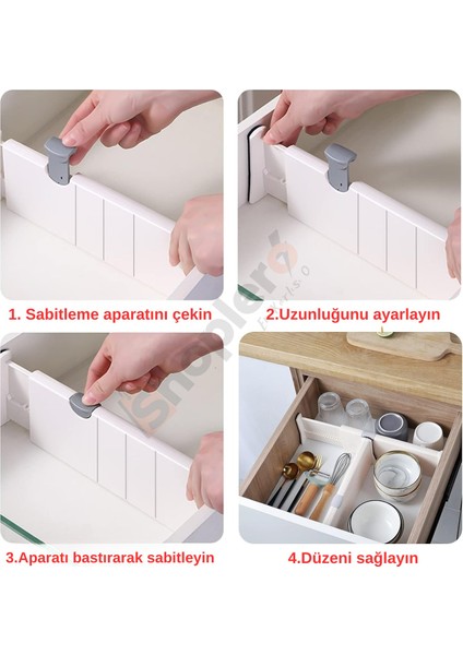 Büyük Boy Ayarlı Çekmece Ayırıcı fırsatları