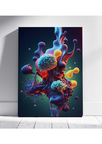 Biyo-Lüminesan Organik Kanvas Tablo Duvar Resim