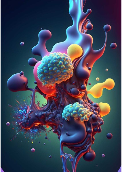 Biyo-Lüminesan Organik Kanvas Tablo Duvar Resim fiyatları