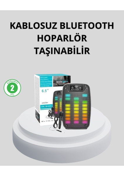 Bluetooth Bağlantılı Taşınabilir Müzik Cihazı – 2 Saat Kesintisiz Müzik - FEİ1660-4264