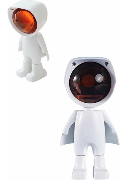 180 Derece Dönebilen Astronot Masa ve Gece Lambası Projektör - FEİ6883-4550 modelleri