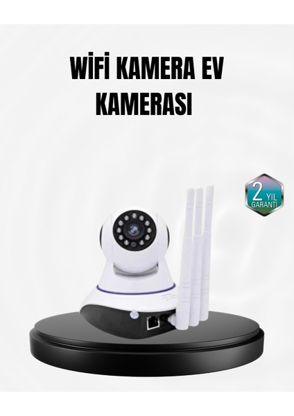 Akıllı Ip Güvenlik Kamerası – 1080P Hd Gece Görüşlü Hareket Algılamalı - FEİ3176-5699