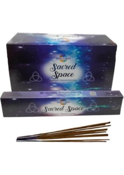 Sacred Space Masala Organik Tütsü Seti (12’li) – Arındırıcı Doğal Esinti, 65 Dk