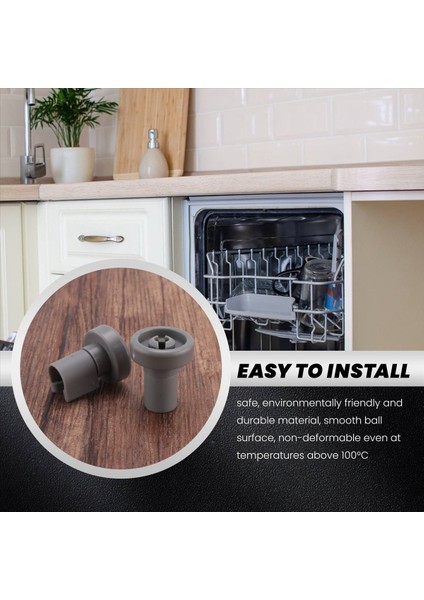 Aeg Privileg Zanussi Bulaşık Makinesi Için 8 Adet Bulaşık Makinesi Sepet Tekerleği (Yurt Dışından) modelleri