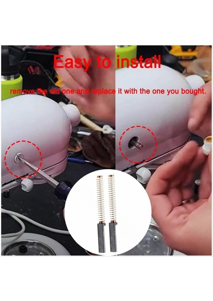 W10380496 Kitchenaid Stand Mikserlerine Uygun Karbon Motor Fırçaları (Yurt Dışından) indirimleri