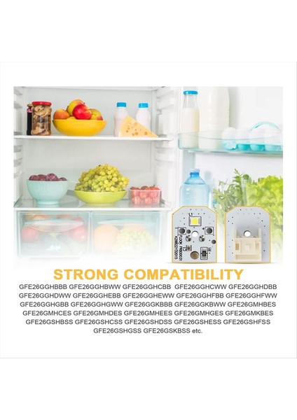 Ge Buzdolabı LED Ampulüyle Uyumlu Buzdolabı LED Işığı (Yurt Dışından) modelleri