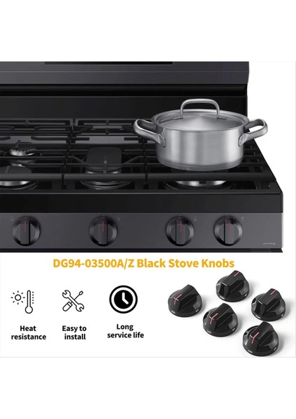 DG94-03500A/Z Ocak Düğmesi, NX60T811SS Için Ocak Parçaları Brülör Düğmesi (Yurt Dışından) fırsatları