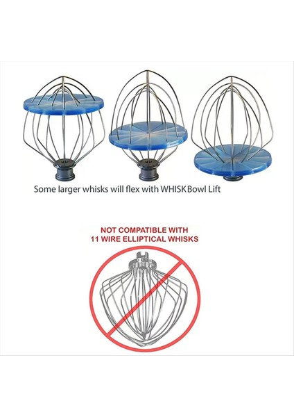 Kitchenaid Stand Mikser Aksesuarları Için 6 Kablolu Karıştırma Başlığı Baffle'ı (Yurt Dışından) indirimleri