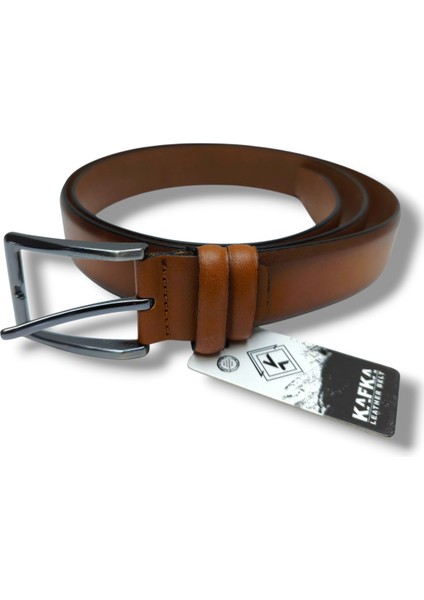 K140-26 Hakiki Deri Klasik Erkek Kemer 130 cm modelleri