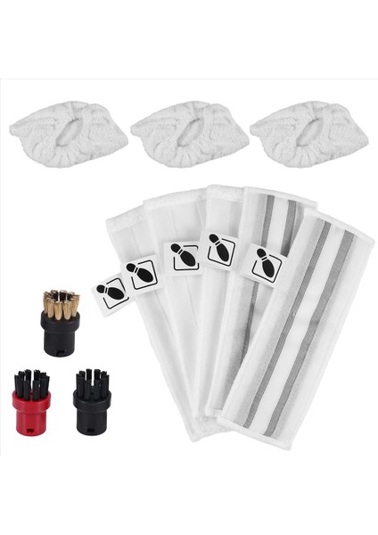 Karcher Silecekleri Zemin Nozulu Bezleri Mop Yuvarlak Fırçaları Yedek Parçaları (Yurt Dışından)