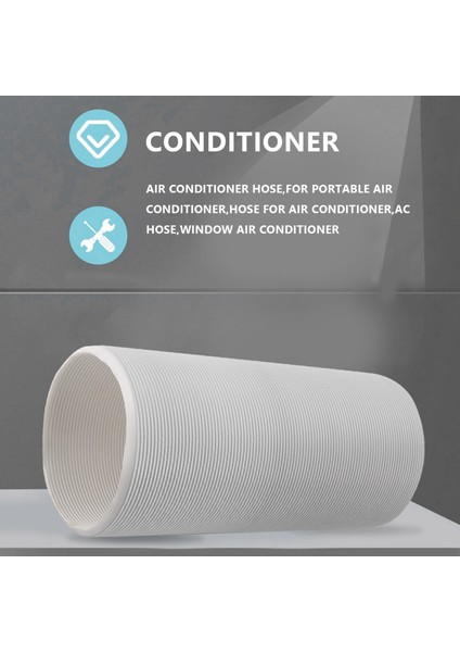 Taşınabilir Klima Için Egzoz Hortumu, 5,9 Inç Çapında Diş (Yurt Dışından) fırsatları