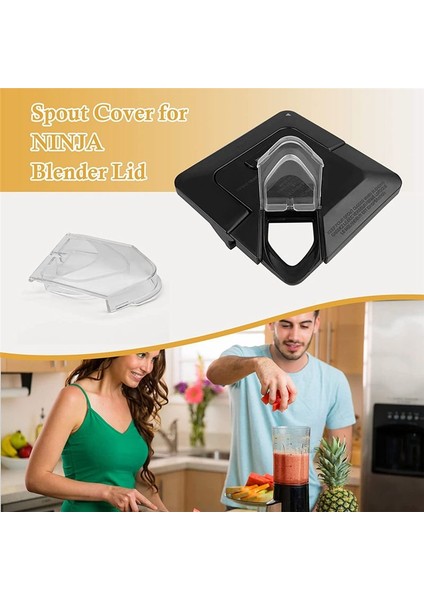 Ninja Blender Kapağı Için 2 Adet Musluk Kapağı, Ninja Blender 72 Oz Şeffaf (Yurt Dışından) indirimleri