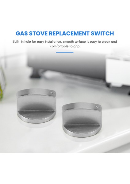 Fırçalanmış Metal Gazlı Ocak Düğmeleri Ocak Kontrol Anahtarı Ocak Fırın Düğmeleri (Yurt Dışından) fırsatları