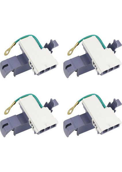 Whirlpool Için 4'lü Çamaşır Makinesi Kapağı Anahtarı Yedek Parçası (Yurt Dışından)