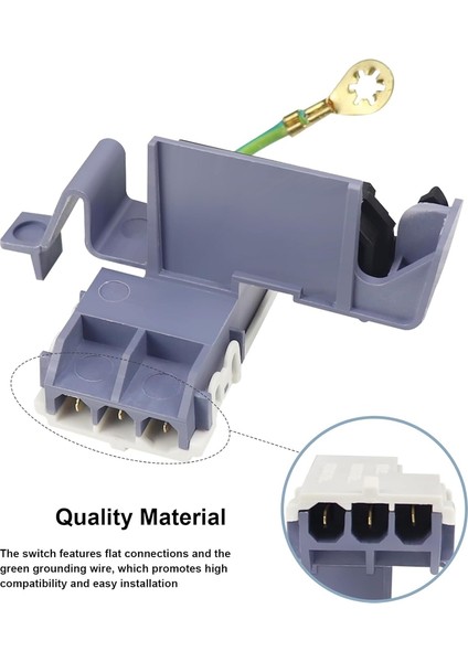 Whirlpool Için 4'lü Çamaşır Makinesi Kapağı Anahtarı Yedek Parçası (Yurt Dışından) modelleri