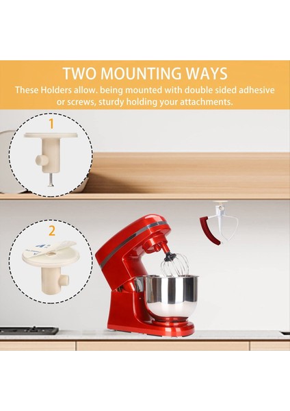 4 Parça Stand Mikser Tutucu, Mutfak Saklama Düzenleyici (Yurt Dışından) fırsatları