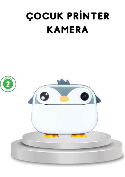 Çocuk Fotoğraf Makinesi Termal Baskılı Anında Çıktı Hd Video Kayıtlı - FEİ9166-7823