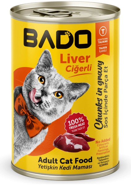 Yetişkin Yaş Kedi Maması Ciğerli 400GR 36'lı fiyatları