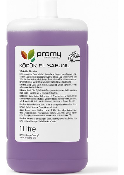 Professional Foam Köpük El Sabunu (Hi̇jyeni̇k)