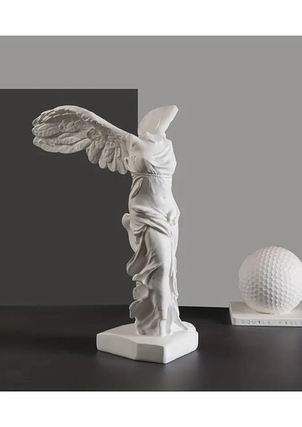 Antik Yunan Başsız Venüs Zafer Tanrıçası Taş Döküm Antik Heykel Biblo 38 cm fırsatları