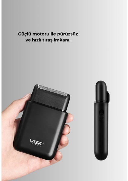 USB Şarjlı Erkek Tıraş Makinesi | Cilt Dostu ve Kompakt Tasarım - FEİ8251-3180 modelleri