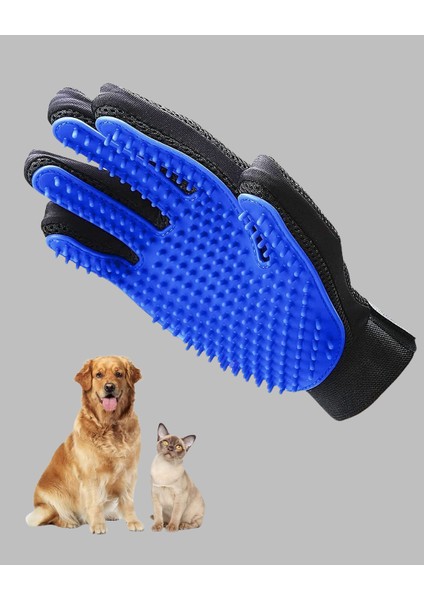 Kedi ve Köpekler Için Tüy Toplama Eldiveni – Yumuşak Silikonlu Masaj Eldiveni - FEİ8613-898 fiyatları