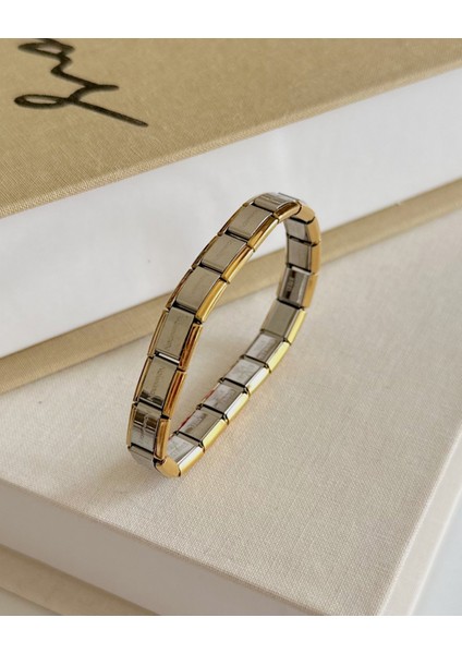 Gold Frame Italyan Bileklik