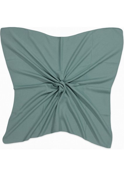 Kadın Düz Su Yeşili Eşarp – Soft Dokulu Minimal Tasarım fiyatları