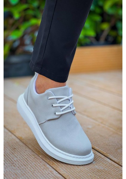 KB-003 Kuback Gri Süet Bağcıklı Günlük Erkek Ayakkabı fiyatları