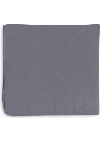 Kadın Düz Gri Eşarp – Soft Dokulu Minimal Tasarım