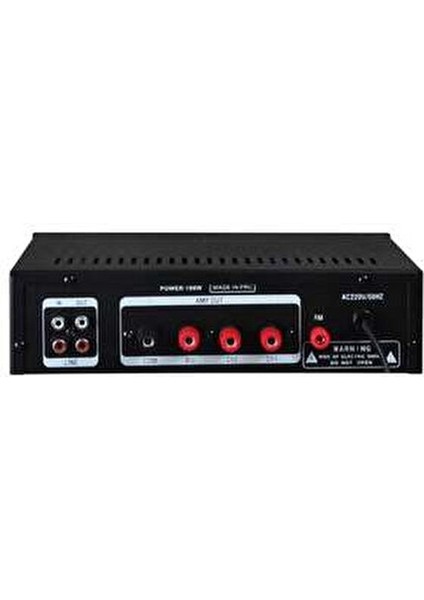 WM-605U 100 Watt Trafolu Amfi 9,2 Kanal Bluetooth Bağlantılı Ses Sistemi modelleri