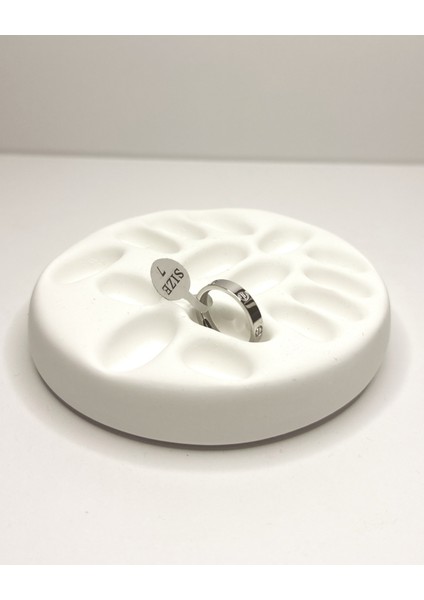 Silver Vida Kalın Yüzük Kalın Yüzük Size 7 fırsatları