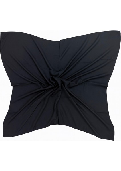 Kadın Düz Siyah Eşarp – Soft Dokulu Minimal Tasarım fiyatları