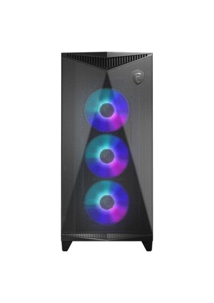 Msı Mpg Gungnir 300R Airflow Argb Fanlı Siyah E-Atx Oyuncu Kasası Outlet