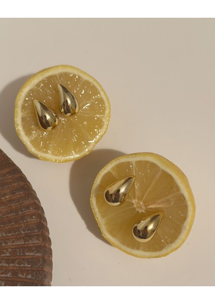 Gold Bottega Damla Küpe fiyatları